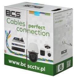BCS-U/UTP-CAT6-PVC BCS Kabel UTP kat. 6 PVC box 305m