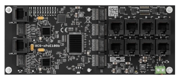 BCS-xPoE10Gb Switch BCS 8x PoE, 2x RJ45