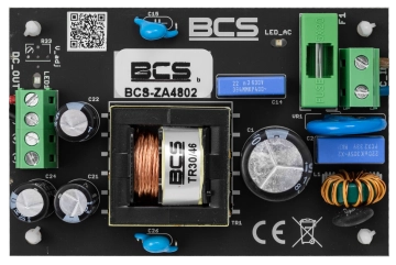 BCS-ZA4802 BCS Zasilacz sieciowy do zabudowy 48V 2A 