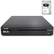 BCS-L-NVR0401-4KE Rejestrator BCS 4-kanałowy IP z dyskiem twardym 1TB