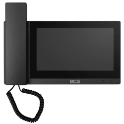 BCS-MON7500B-S Monitor wideodomofonowy IP BCS, czarny