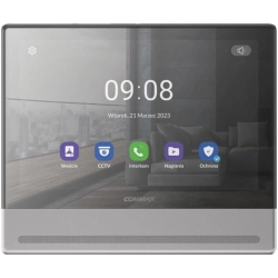 CDV-1004QT(DC) NEO SILVER COMMAX Monitor głośnomówiący 10 cali 16-28 VDC
