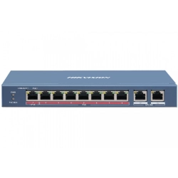 DS-3E0310HP-E HIKVISION Switch 10-portowy Fast Ethernet, 8 portów PoE