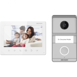 KIS-101-P HIKVISION Zestaw wideodomofonowy 2-żyłowy
