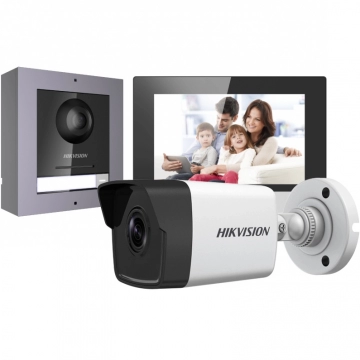 DS-KIS602/Cam HIKVISION Zestaw wideodomofonu z kamerą IP