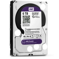 Dysk HDD 6TB WD Purple, WD64PURZ Western Digital