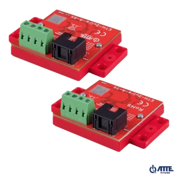 ETH-2wire-A-SET ATTE Zestaw do transmisji LAN + PoE po 2 żyłach