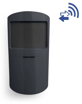 EvoPIR NX DT GY GENEVO Bezprzewodowa, dualna czujka ruchu PIR+MW
