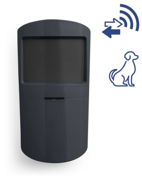 EvoPIR NX PET GY GENEVO Bezprzewodowa czujka ruchu PIR odporna na zwierzęta