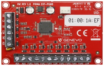 EXT-PGM8 GENEVO Ekspander 8 wyjść do systemu PRiMA
