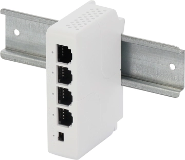 EXT-POE3DIN PULSAR Extender PoE na szynę DIN 100Mbps