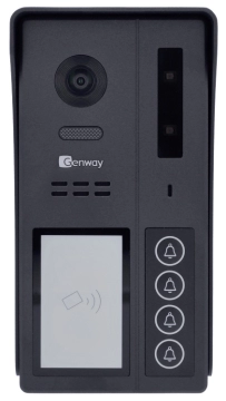 F-S64-2W Genway Panel zewnętrzny, wideodomofon