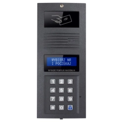 OP-SL255R G Optima ELFON Panel SLAVE z czytnikiem RFID, grafit