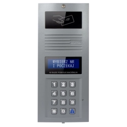 OP-MA765R P Optima ELFON Panel MASTER z czytnikiem RFID, popiel