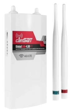 GlobalCAM4.5G-2PoE Camsat Router 4G/LTE SIM