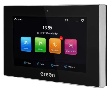 GR-IS4-B GREON Monitor 7 cali, wideodomofon IP