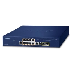 GS-4210-8P2C Planet Switch 8x PoE+, 2x RJ45, 2x SFP