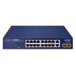 GSD-2022P Planet Switch 16x PoE+, 2x RJ45, 2x SFP