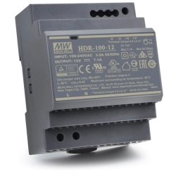 HDR-100-12 MEAN WELL Zasilacz na szynę DIN 12V/100W/7.1A