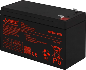 HPB7-12N PULSAR Akumulator 7Ah, 12V