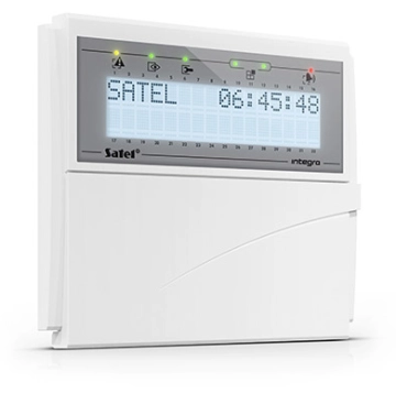 INT-KLCD-W SATEL Manipulator LCD z białym podświetleniem