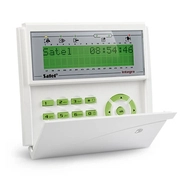 INT-KLCDR-GR SATEL Manipulator LCD, typ I, czytnik kart zbliżeniowych