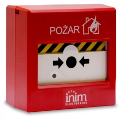 IRIS IC0020 INIM Ręczny ostrzegacz pożarowy z kluczykiem