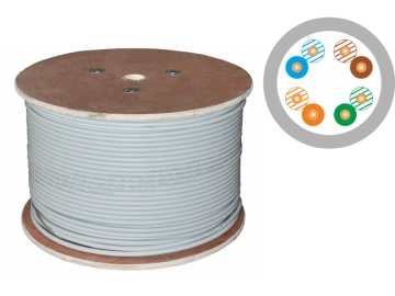 Kabel UTP KIU5PVC500 ALANTEC kat. 5e PVC 500m szary