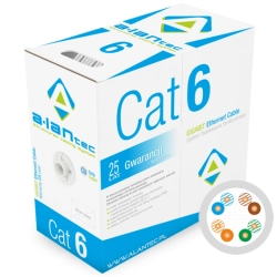 Kabel UTP KIU6LSOH305 ALANTEC kat. 6 305m szary