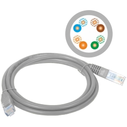 KKU5SZA0.5 ALANTEC Patchcord kabel UTP kat.5e 0,5m