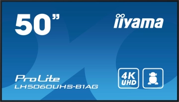 LH5060UHS-B1AG IIYAMA Monitor 4K 50 cali do pracy ciągłej 24/7 8ms 500cd