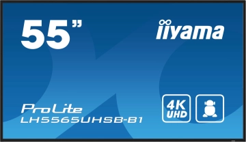 LH5565UHSB-B1 Monitor IIYAMA 55 cali 4K do pracy ciągłej 24/7 8ms 800cd