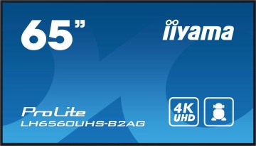 LH6560UHS-B2AG IIYAMA Monitor 4K 65 cali do pracy ciągłej 24/7 6.5ms 500cd