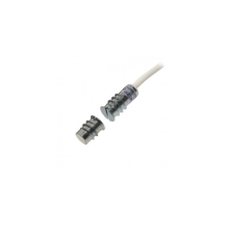 MC 250 ALARMTECH Skrócony kontaktron magnetyczny z 4-żyłowym przewodem VdS