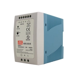 MDR-100-48 Mean Well Zasilacz na szynę DIN, 48V/96W/2A 