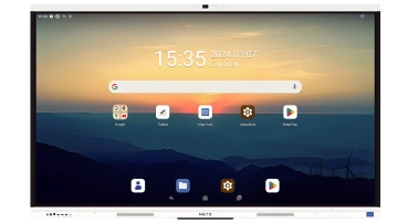 75SG1 METZ Monitor interaktywny 75 cali 4K dotykowy DLED Wi-Fi6 LAN 16GB/256GB 24/7 Android 13/15 Google EDLA kamera 48mpx głośniki+subwoofer