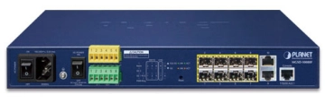 MGSD-10080F Planet Zarządzalny switch 8x SFP, 2x Rj-45