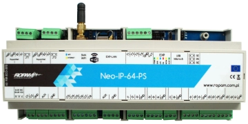 Neo-IP-64-PS-D12M Ropam Centrala alarmowa