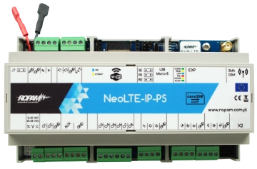 NeoLTE-IP-PS-D9M Ropam Centrala alarmowa z komunikacją LTE, WiFi