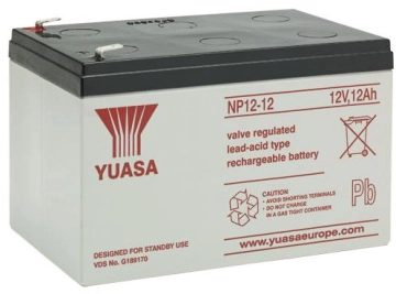 NP12-12 YUASA 12Ah 12V Akumulator AGM