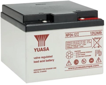 NP24-12 YUASA 24Ah 12V Akumulator AGM