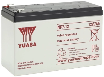 NP7-12 YUASA 7Ah 12V Akumulator AGM