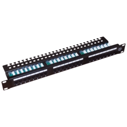 PK013 ALANTEC Patch panel 19 cali, 24-portowy, kat. 5E UTP