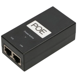 POE-48V-24W Extralink Zasilacz Injector PoE Fast Ethernet, 48VDC 24W 0.5A
