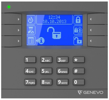 PRiMA LCD GY-BL Manipulator graficzny LCD do central GENEVO