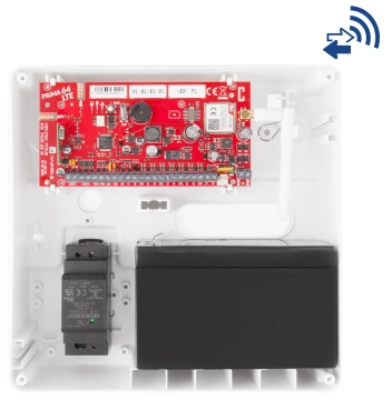 PRiMA64LTE WL BOX GENEVO Centrala alarmowa z komunikatorem 4G(LTE) i modułem radiowym w obudowie