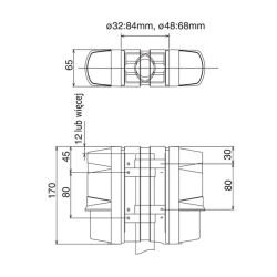PSC-3 OPTEX Osłona boczna