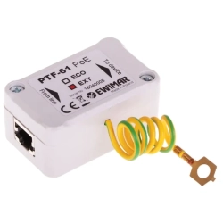 PTF-61-EXT/PoE EWIMAR Ogranicznik przepięć Gigabit LAN PoE MOSFET 1 kanał