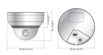 QNV-8010R Kamera IP 5MP kopułkowa Hanwha Vision
