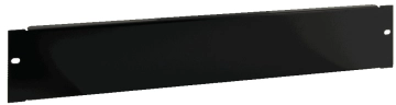 RAPZ2 PULSAR Panel zaślepiający RACK 2U czarny